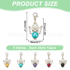 Angel Glass Pendant Decorations&nbsp;PALLOY-HY00018