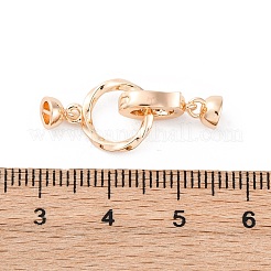 Brass Micro Pave Cubic Zirconia Peg Bails&nbsp;KK-D360-05G