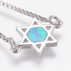 Long-Lasting Plated Adjustable Brass Slider Bracelets&nbsp;BJEW-P165-15E