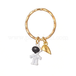 Baking Paint Alloy Astronaut Pendant Keychain&nbsp;LS-KEYC-JKC00451