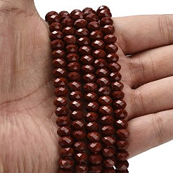 Natural Red Jasper Beads Strands&nbsp;G-Z111-A12-02
