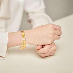 Brass Buddhist Bangle Sets&nbsp;JB637A