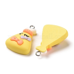 Opaque Resin Pendants&nbsp;RESI-G032-E02