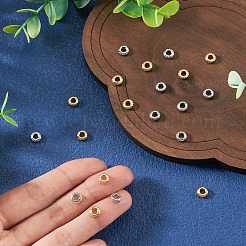 20Pcs 2 Colors Brass Spacer Beads&nbsp;KK-TA0008-73