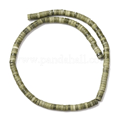 Matte Porcelain Heishi Wheel Beads Strands&nbsp;PR-CBA03B0-03A