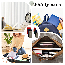 6Pcs 6 Colors Plush Cloth Watch Storage Pouches with Snap Button&nbsp;TP-DR0001-04