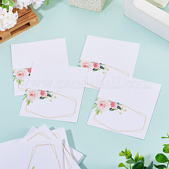 80Pcs Rectangle Paper Table Place Cards&nbsp;AJEW-TA0003-62B