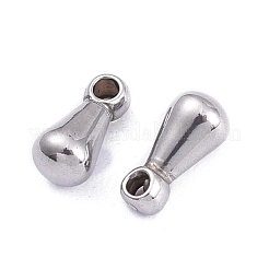 Tarnish Resistant 304 Stainless Steel Chain Findings teardrop&nbsp;X-STAS-Q177-01