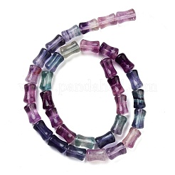 Natural Colorful Fluorite Beads Strands&nbsp;G-H051-B01-01