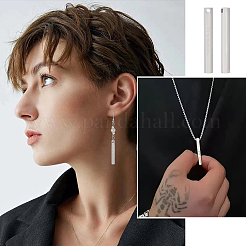 12Pcs Stainless Steel Pendants&nbsp;STAS-BC0003-70