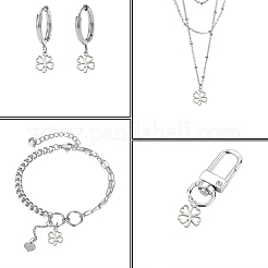 304 Stainless Steel Charms&nbsp;STAS-CJC0008-12P