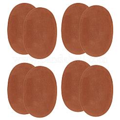 4Pairs Oval Imitation Leather Sew On Patches&nbsp;PATC-CY0001-82