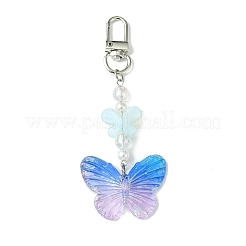 Acrylic Butterfly Pendant Decorations&nbsp;HJEW-JM01569