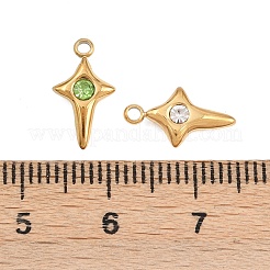 304 Stainless Steel Charms&nbsp;STAS-H241-01G