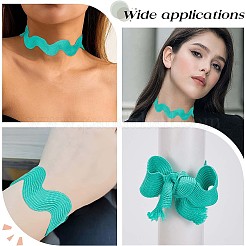 9 Yards Polyester Wavy Fringe Trim Ribbon&nbsp;OCOR-XCP0002-95A
