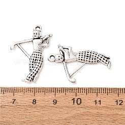 Tibetan Style Alloy Pendants&nbsp;AL-CBA5212-23AS