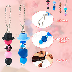 Silicone Bead Pendant Decoration&nbsp;HJEW-TA00189
