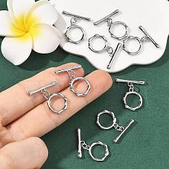SHEGRACE Brass Toggle Clasps&nbsp;XGRQ2C929-401P