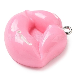 Opaque Resin Pendants&nbsp;RESI-G105-08A