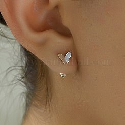 Platinum Brass Dangle Earrings&nbsp;OJ3480-1
