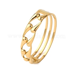 304 Stainless Steel Bangles&nbsp;BJEW-G749-03G