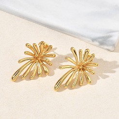 304 Stainless Steel Stud Earrings for Women&nbsp;EJEW-K333-19G