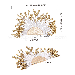 Polycotton(Polyester Cotton) Tassel Pendant Decorations&nbsp;LS-FIND-T041-12