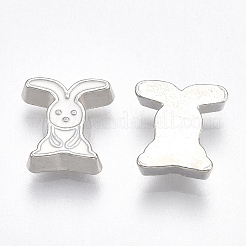 Alloy Enamel Bunny Cabochons&nbsp;PALLOY-T054-07