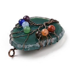 Natural Agate Big Pendants&nbsp;G-H274-06R