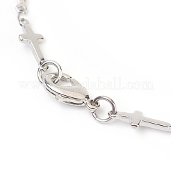 Non-Tarnish Stainless Steel Link Necklaces&nbsp;NJEW-JN02211