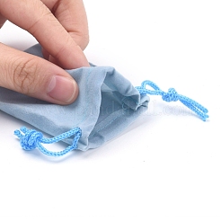 Velvet Cloth Drawstring Bags&nbsp;X-TP-C001-70X90mm-3