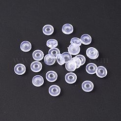 Silicone Clip on Earring Pads&nbsp;X-FIND-G036-05