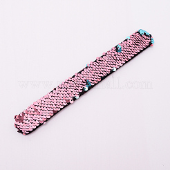 Mermaid Slap Bracelets&nbsp;BJEW-TAC0004-03J