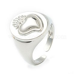 Brass Cuff Rings&nbsp;RJEW-G113-04B