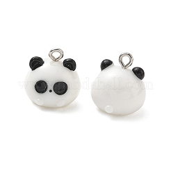 Animal Theme Opaque Resin Pendants&nbsp;RE-CBA4C51-02P-02