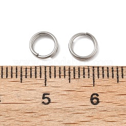 304 Stainless Steel Split Rings&nbsp;STAS-M118-01P-6mm