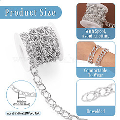 2m Aluminium Rhombus Link Chains&nbsp;CHA-TA0001-41P