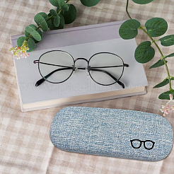1Pc Oval Polyester Eyeglass Cases&nbsp;AJEW-CN0007-32B