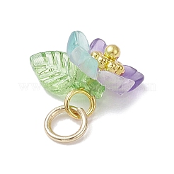 Transparent Resin & Acrylic Pendants&nbsp;PALLOY-JF04358