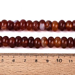Dyed Natural Agate Beads Strands&nbsp;G-Q606-44B-01
