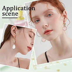 80Pcs 2 Style 304 Stainless Steel Stud Earring Findings&nbsp;STAS-SC0008-53