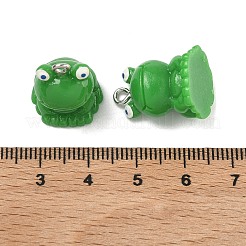 Opaque Resin Pendants&nbsp;RESI-A051-01P-01