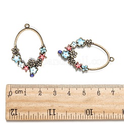 Alloy Enamel Pendants&nbsp;ENAM-EA10958Y-AB-1