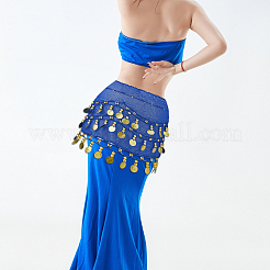 Polyester Tassel Fringe Trimming&nbsp;AJEW-WH0651-70B