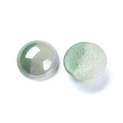Opaque Glass Cabochons&nbsp;GGLA-S038-12M-8mm