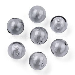 Transparent Blow High Borosilicate Glass Globe Beads&nbsp;X-GLAA-T003-09G