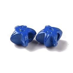 Spray Painted Alloy Beads&nbsp;PALLOY-K001-11