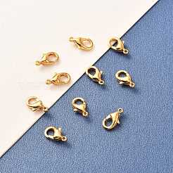 Brass Lobster Claw Clasps&nbsp;KK-F824-104B-G