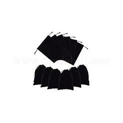 Velvet Packing Pouches Drawstring Bags&nbsp;ABAG-WH0046-30B