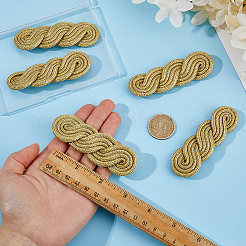 8Pcs Polyester Epaulettes&nbsp;FIND-FH0018-06A